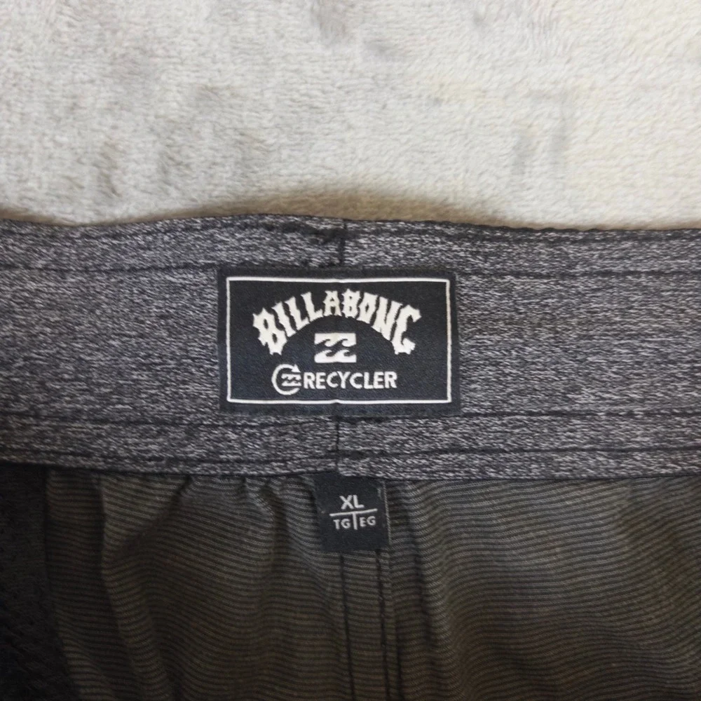 Billabong Recycler Board Shorts Mens XL Green Hybrid Swim Trunks Surf Casual
